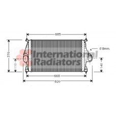 Ψυγείο Intercooler CITROEN XANTIA 1995 - 1998 ( X1 ) 071606210