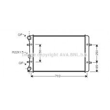 Ψυγείο Νερού AUDI TT 1998 - 2006 ( 8Ν ) VALEO 072106340