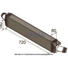 Ψυγείο Intercooler AUDI A4 2008 - 2011 ( 8K ) 076706210