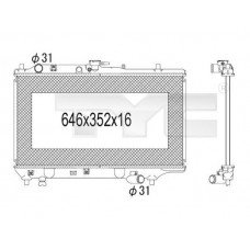 Ψυγείο Νερού MAZDA 323 1990 - 1992 ( BG ) 078506300