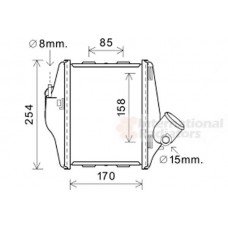 Ψυγείο Intercooler SMART FORTWO 2007 - 2012 ( 451 ) 086506210