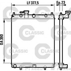 Ψυγείο Νερού NISSAN MICRA 1993 - 1997 ( K11 ) VALEO 086906305