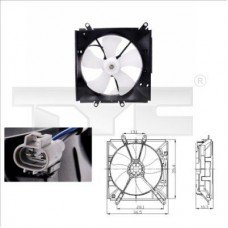 Βεντιλατέρ Νερού TOYOTA COROLLA 1992 - 1997 ( AE100 ) 088706440