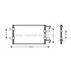 Ψυγείο A/C (Εξωτερικό) NISSAN PRIMASTAR 2001 - 2006 ( X83 ) 091906410
