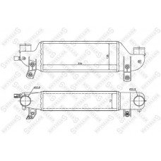 Ψυγείο Intercooler FORD TRANSIT CONNECT TOURNEO 2002 - 2006 098306210