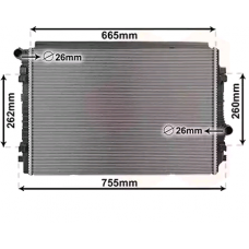 Ψυγείο Νερού AUDI A3 2012 - 2016 ( 8V ) 132006350