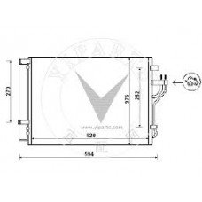 Ψυγείο A/C (Εξωτερικό) HYUNDAI ix35 TUCSON 2010 - 2013 ( LM ) 365006410