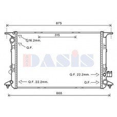 Ψυγείο Νερού AUDI A8 2013 - 134106300