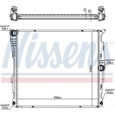 Ψυγείο Νερού BMW X3 2014 - 2017 ( F25 ) 153106320