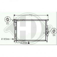 Ψυγείο Νερού BMW 3 Series 2008 - 2013 ( E90/1/2/3 F/L ) 154206320