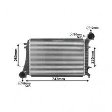 Ψυγείο Intercooler VW GOLF VARIANT 2007 - 2009 892006210