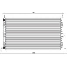 Ψυγείο Νερού VW LUPO 1998 - 2005 ( 6X1 - 6E1 ) 013906340
