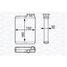Ψυγείο Καλοριφέρ CITROEN C3 2010 - 2013 195006500