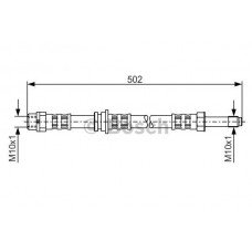 Μαρκούτσια Φρενων BMW 3 Series 2003 - 2005 ( E46 F/L ) BOSCH 1 987 476 971