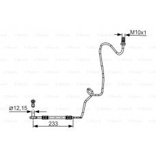 Μαρκούτσια Φρενων VW GOLF 1998 - 2004 ( Mk4 ) BOSCH 1 987 481 339