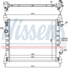 Ψυγείο Νερού CHEVROLET-DAEWOO SPARK 2010 - 2012 236006300