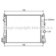 Ψυγείο Νερού CHEVROLET-DAEWOO TRAX 2013 - 240006320