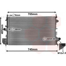 Ψυγείο Νερού FIAT CROMA 2005 - 2009 ( 194 ) BEHR 293106335