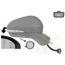 Καθρέπτης Ηλεκτρικός Θερμαινόμενος Ηλεκτρικά Ανακλινόμενος Βαφόμενος Με Φλας FORD MONDEO 2014 - 2017 Δεξιά 318107503