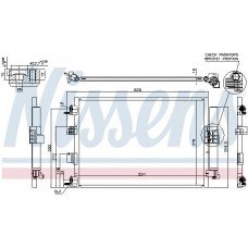 Ψυγείο A/C (Εξωτερικό) FORD FOCUS 2014 - 2018 320106450