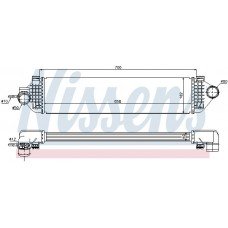 Ψυγείο Intercooler FORD KUGA 2013 - 2016 323006210