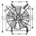 Βεντιλατέρ Νερού HONDA ACCORD 1998 - 2002 ( CG / H / K / L ) 346006440