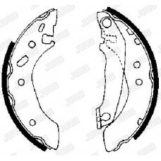 Θερμουίτ/Σιαγώνα FORD ESCORT 1990 - 1992 MK5 JURID 361555J