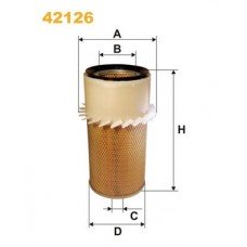 Φίλτρο αέρα WIX FILTERS 42126