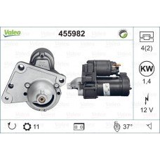 Μίζα TOYOTA AYGO 2005 - 2009 ( B10 ) VALEO 455982
