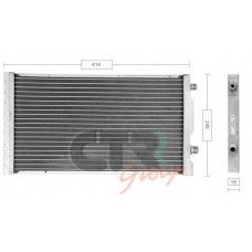Ψυγείο A/C (Εξωτερικό) FIAT CINQUECENTO 1992 - 1998 ( 170 ) 039706400