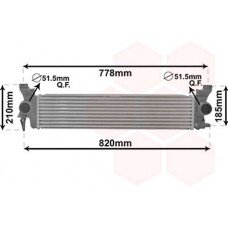 Ψυγείο Intercooler MERCEDES VITO 2015 - 526106200