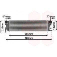 Ψυγείο Intercooler MERCEDES VITO 2015 - 526106210