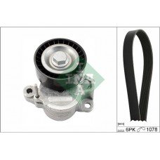 Σετ ιμάντων poly-V VW POLO 2009 - 2014 ( 6R ) INA 529 0235 10