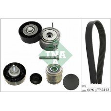 Σετ ιμάντων poly-V AUDI A4 2005 - 2008 ( 8E )( 8H ) INA 529 0242 10