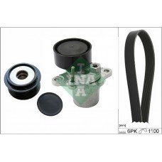 Σετ ιμάντων poly-V AUDI A4 2008 - 2011 ( 8K ) INA 529 0269 10