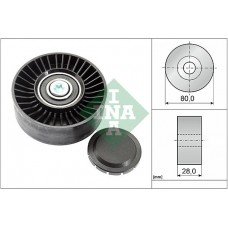 Τροχαλία παρέκκλισης & ενδιάμεσος τροχός BMW Z4 2009 - 2012 ( E89 ) INA 532 0515 10