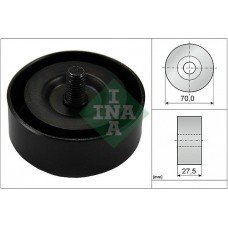 Τροχαλία παρέκκλισης & ενδιάμεσος τροχός HYUNDAI ACCENT 2003 - 2005 ( CG ) ( LC2 ) INA 532 0606 10