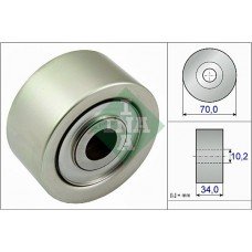 Τροχαλία παρέκκλισης & ενδιάμεσος τροχός INA 532 0778 10