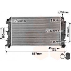 Ψυγείο Νερού MERCEDES SPRINTER 2013 - 539006310