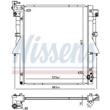 Ψυγείο Νερού MITSUBISHI L200 2015 - 555106300