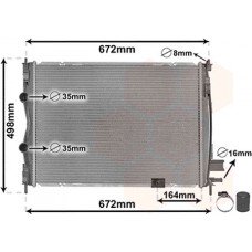 Ψυγείο Νερού NISSAN QASHQAI 2010 - 2013 576006350