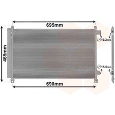 Ψυγείο A/C (Εξωτερικό) NISSAN XTRAIL 2017 - 583106410