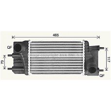 Ψυγείο Intercooler NISSAN PULSAR 2015 - 586006220