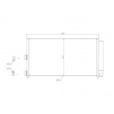Ψυγείο A/C (Εξωτερικό) FIAT PUNTO 2003 - 2011 ( 188 ) 038906430
