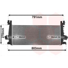 Ψυγείο Intercooler OPEL ASTRA 2010 - 2013 ( J ) 600006215