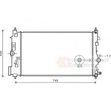 Ψυγείο Νερού OPEL ZAFIRA 2016 - 603106350