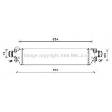 Ψυγείο Intercooler OPEL MOKKA 2016 - 605106220