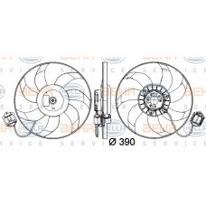 Βεντιλατέρ Νερού OPEL INSIGNIA 2013 - ( F/L ) 608006440