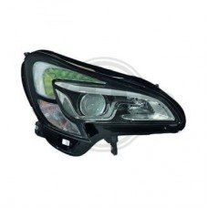 Φανάρι Εμπρός Bi xenon Led Φως Ημέρας OPEL CORSA 2014 - ( E ) HELLA Αριστερά 610005152
