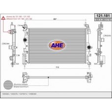 Ψυγείο Νερού OPEL CORSA 2014 - ( E ) 610006300